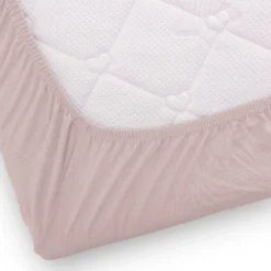 Jersey Spannbetttuch bis 70 x 140 cm Jersey Rose