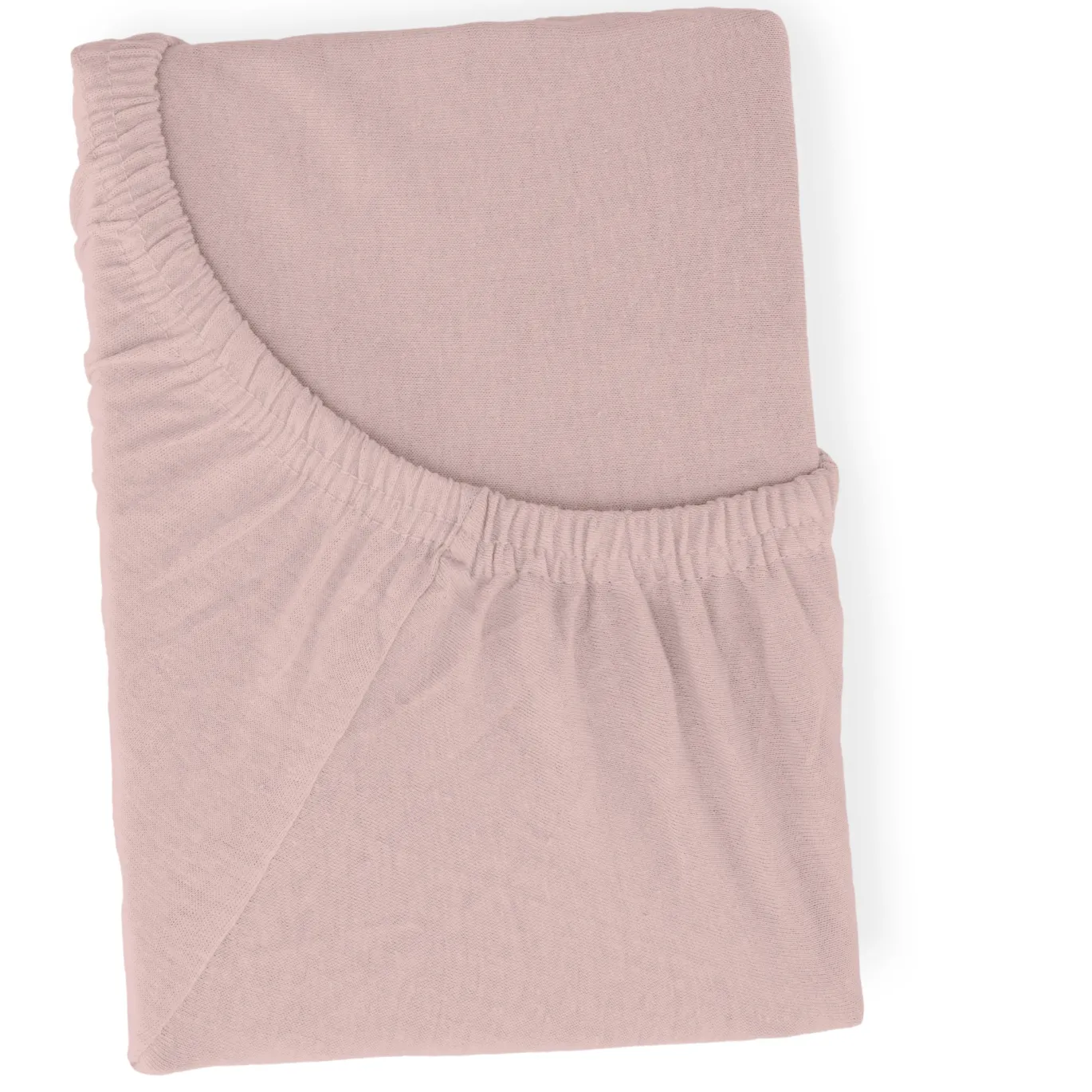 Jersey Spannbetttuch 40x90cm Jersey Rose