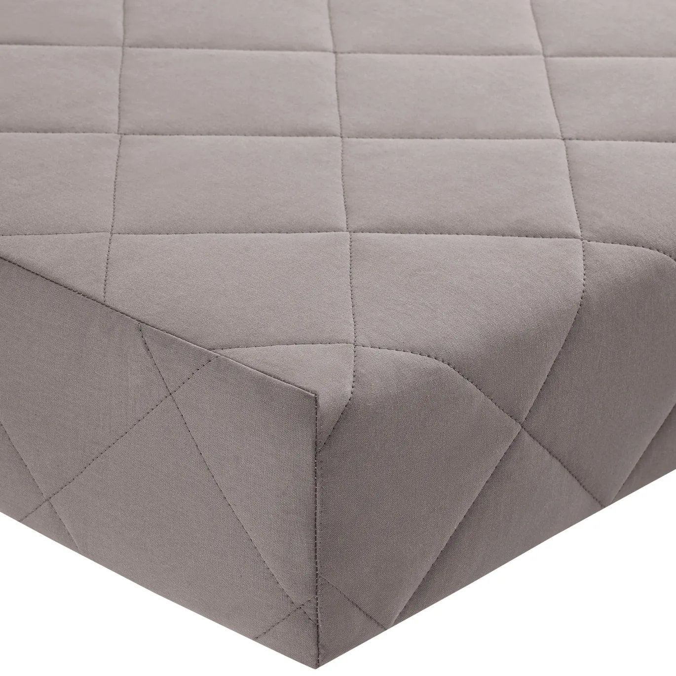 Kaltschaum-Matratze Taupe 140 x 200 cm