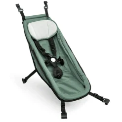 Kid Ellma Set mit Babysitz & Rucksack in Jungle Green