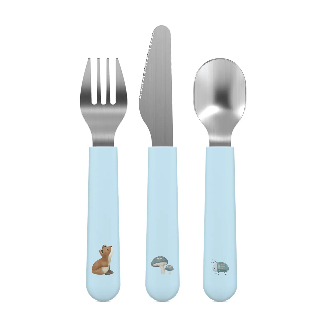 Kinder-Besteckset Mio Forest Friends