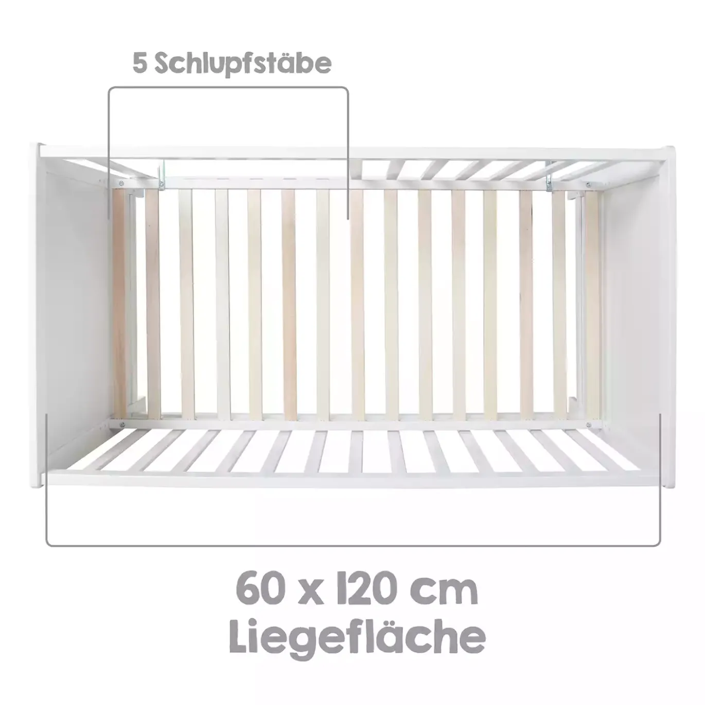 Kinderbett Hamburg Weiß