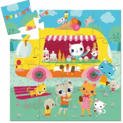 Kinderpuzzle Ice cream truck