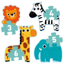 Kinderpuzzle Im Dschungel