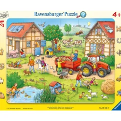 Kinderpuzzle Mein kleiner Bauernhof