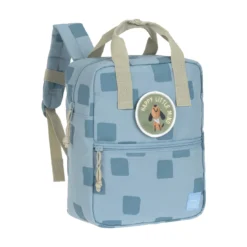 Kinderrucksack Square Pattern Party Blau