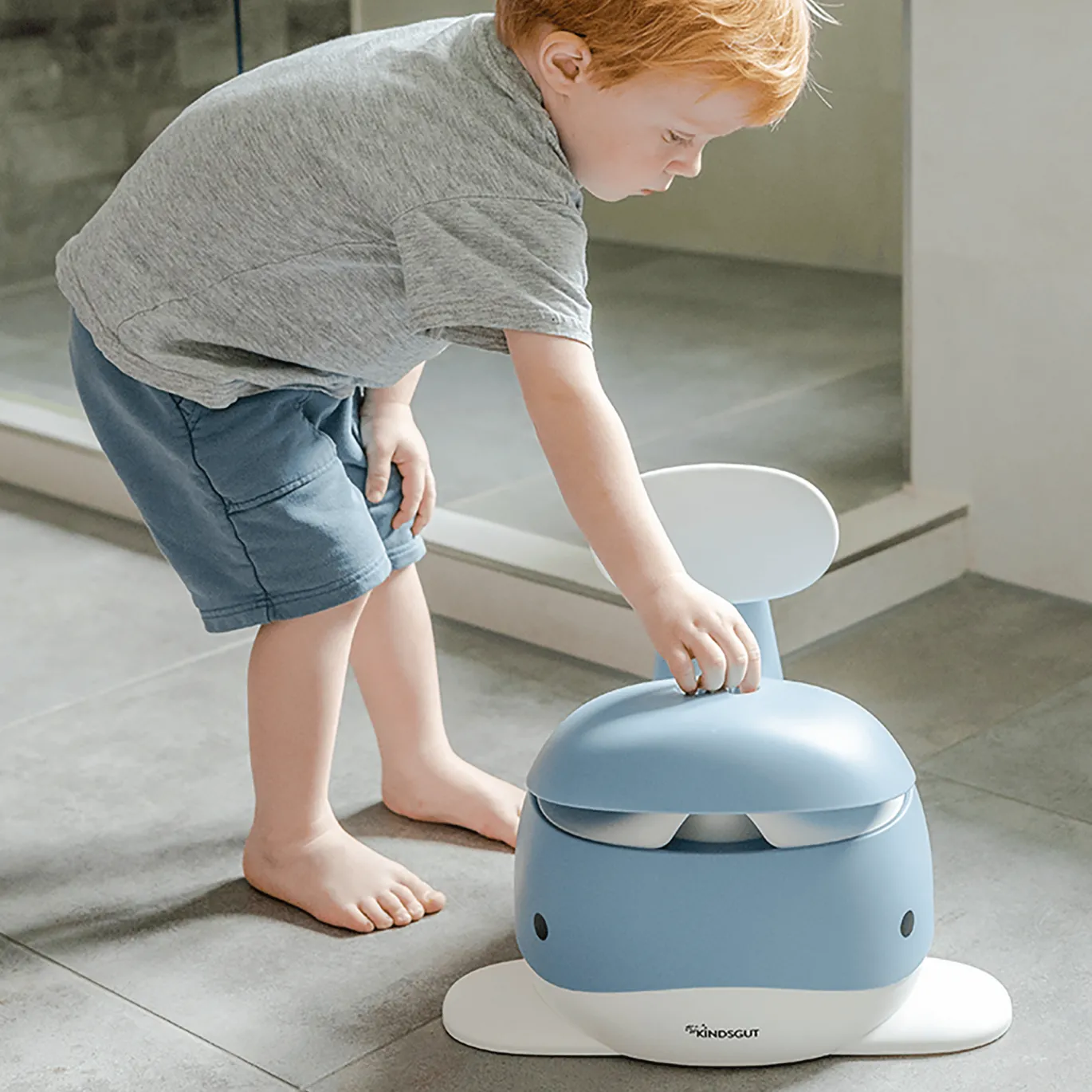 Kindertöpfchen Wal