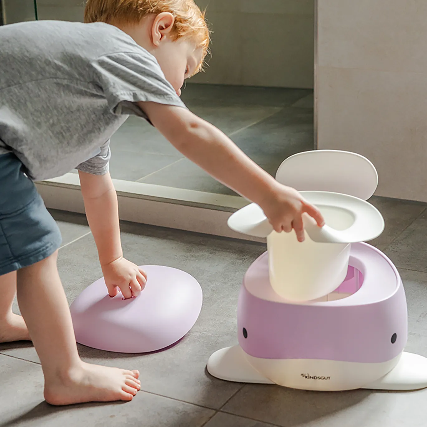Kindertöpfchen Wal