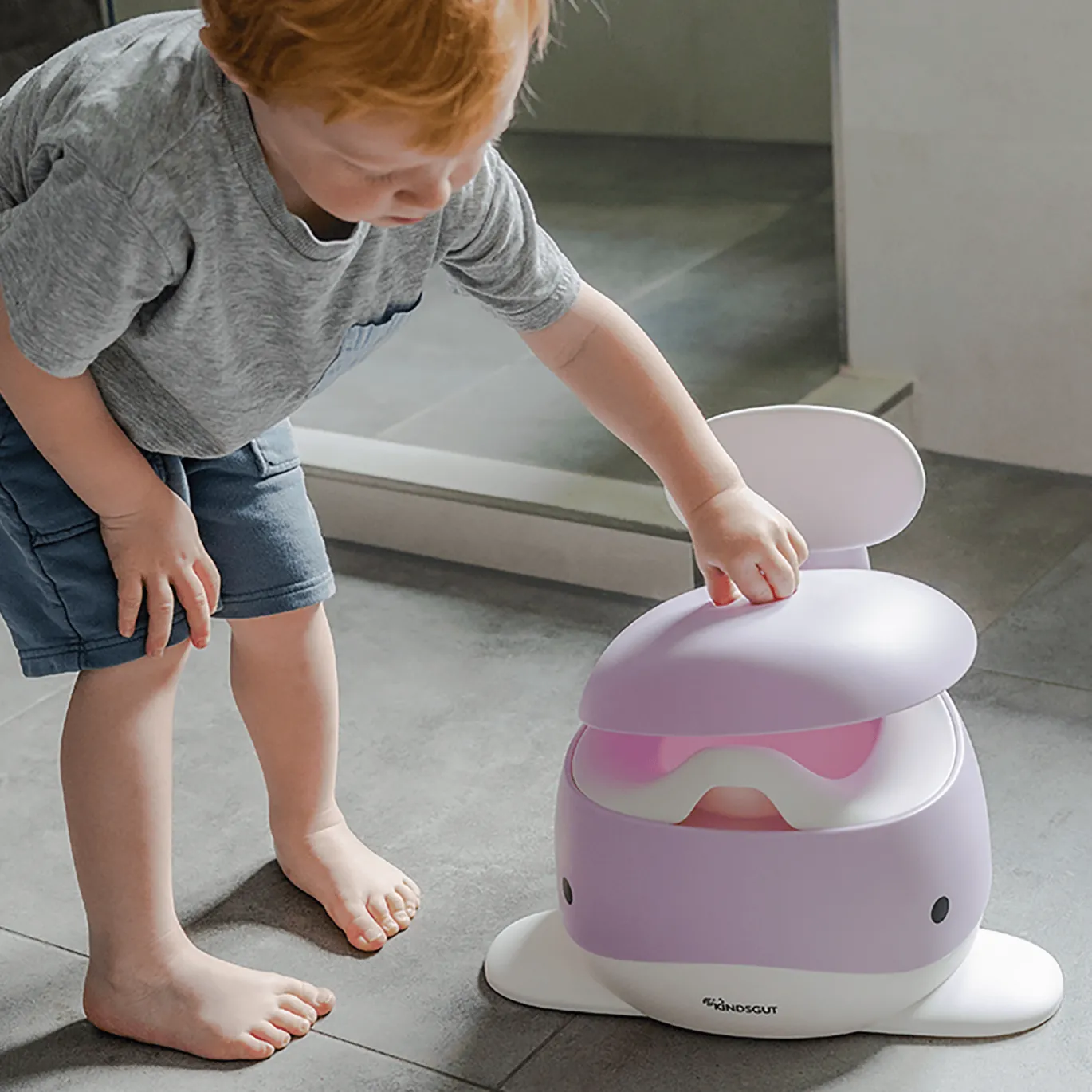 Kindertöpfchen Wal