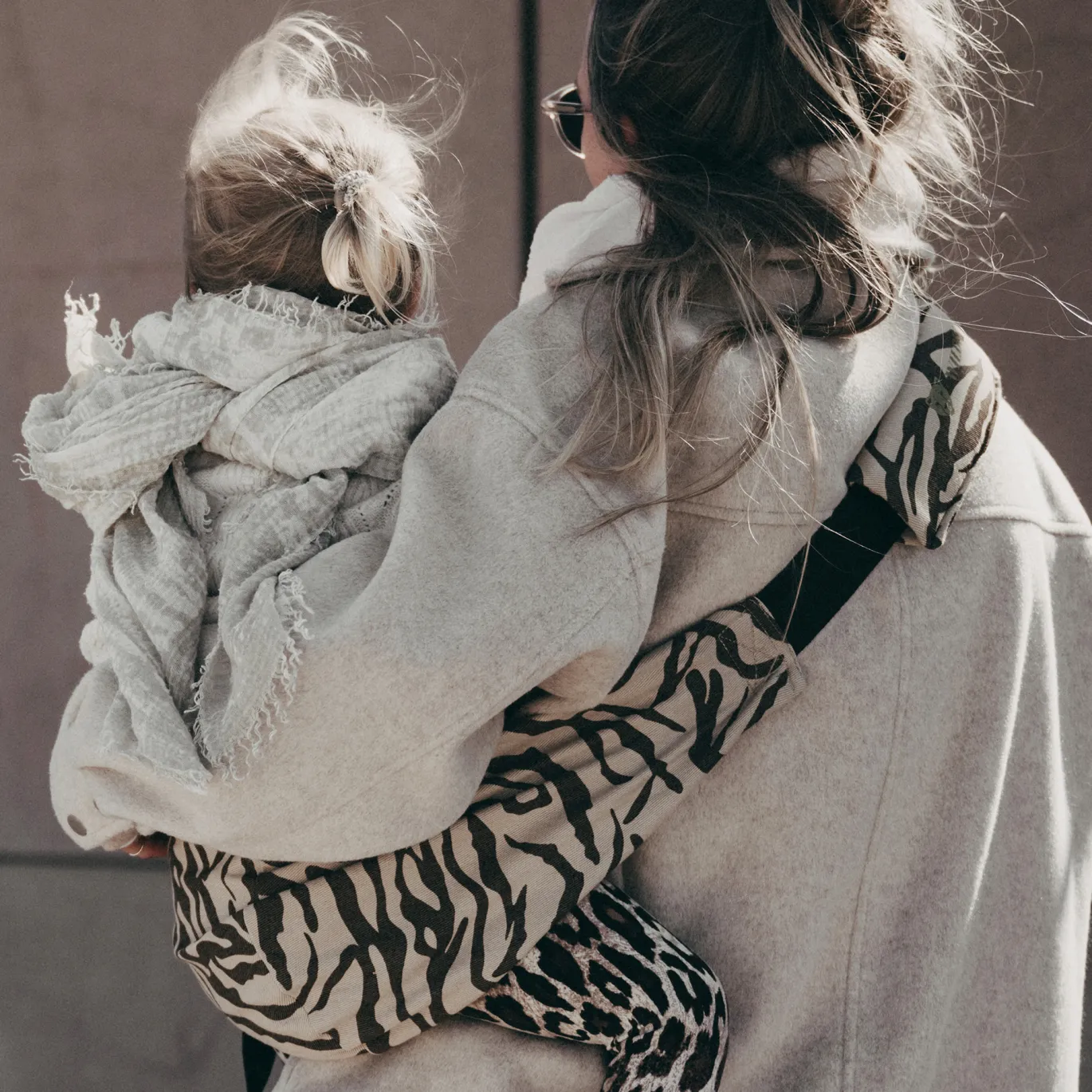 Kindertrage Zebra