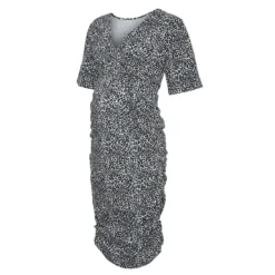 Kleid Leoparden-Muster