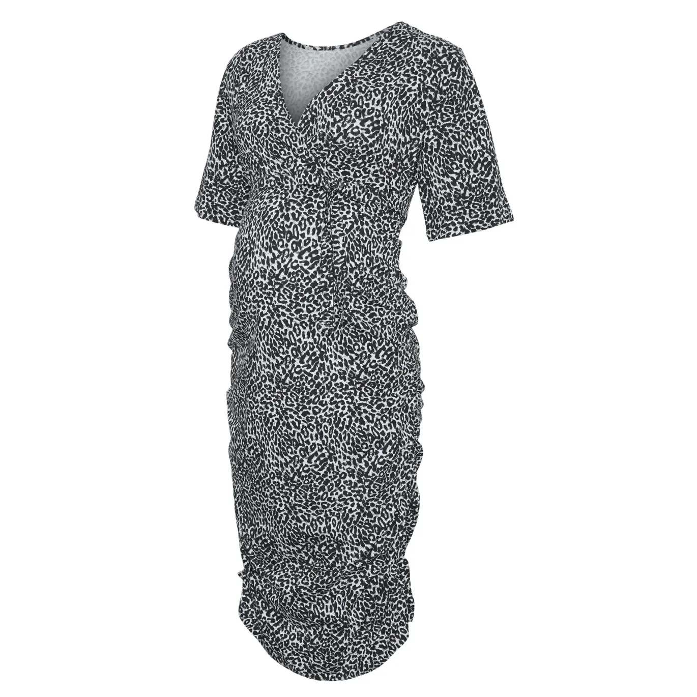 Kleid Leoparden-Muster