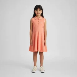 Kleid mit Polokragen