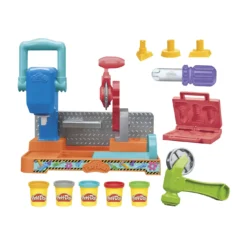 Knete-Set Werkbank