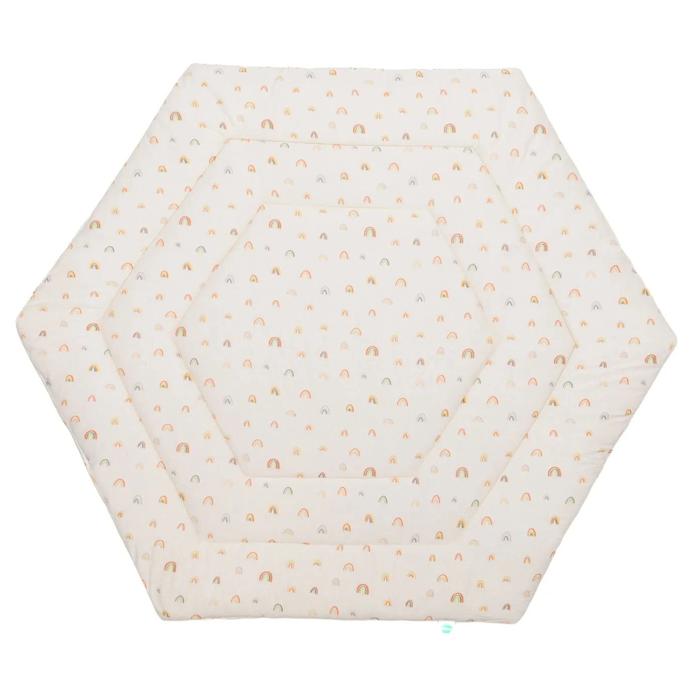 Krabbeldecke Rainbow Beige