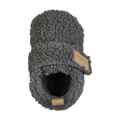 Krabbelschuhe aus Flauschbouclé