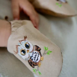 Krabbelschuhe RecyStep Eule