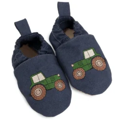 Krabbelschuhe RecyStep Traktor