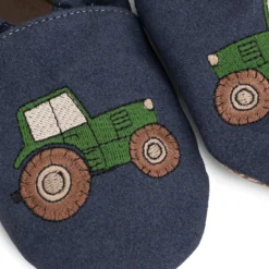 Krabbelschuhe RecyStep Traktor
