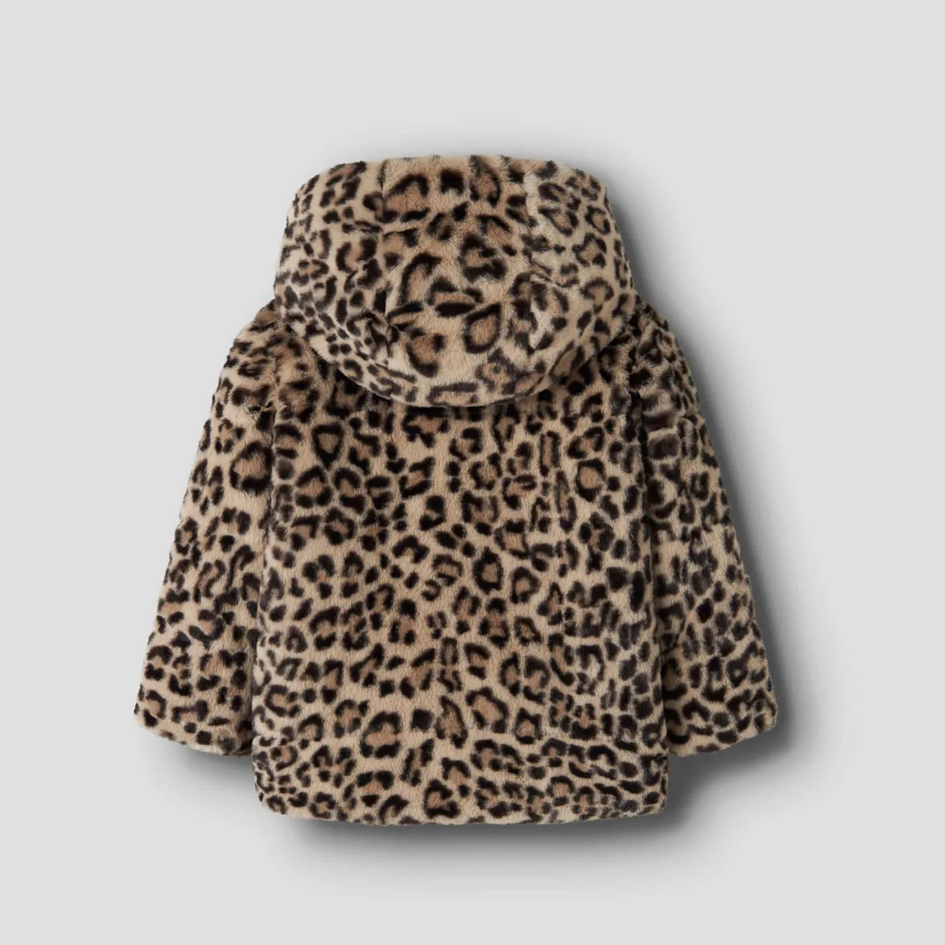 Kunstfelljacke Leopard