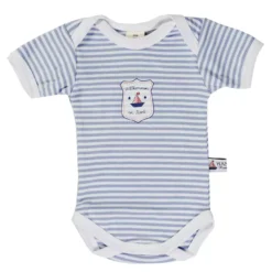 Kurzarmbody gestreift Gr. 50-56