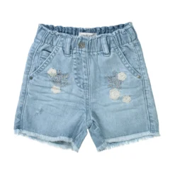kurze Jeanshose