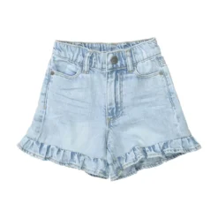 kurze Jeanshose