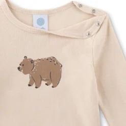 Langarmshirt Bär