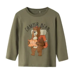 Langarmshirt Camper Bär