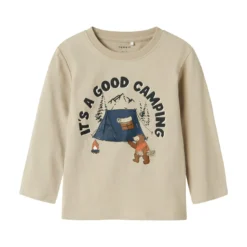 Langarmshirt Camping