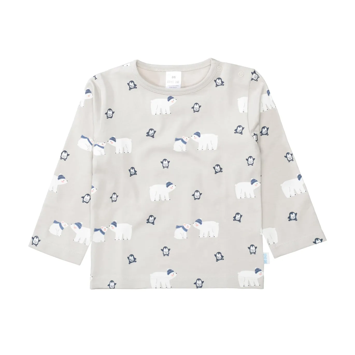 Langarmshirt Eisbär & Pinguin