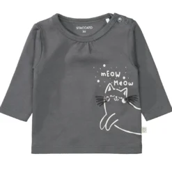 Langarmshirt Katze