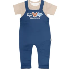 Latzhose mit T-Shirt Beach Fun