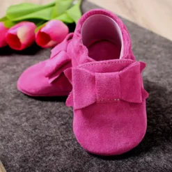 Leder-Krabbelschuhe
