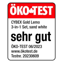 LEMO Hochstuhl 3in1 Set All White