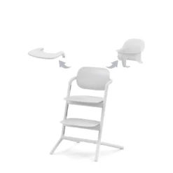 LEMO Hochstuhl 3in1 Set All White