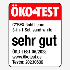 LEMO Hochstuhl 3in1 Set Suede Grey