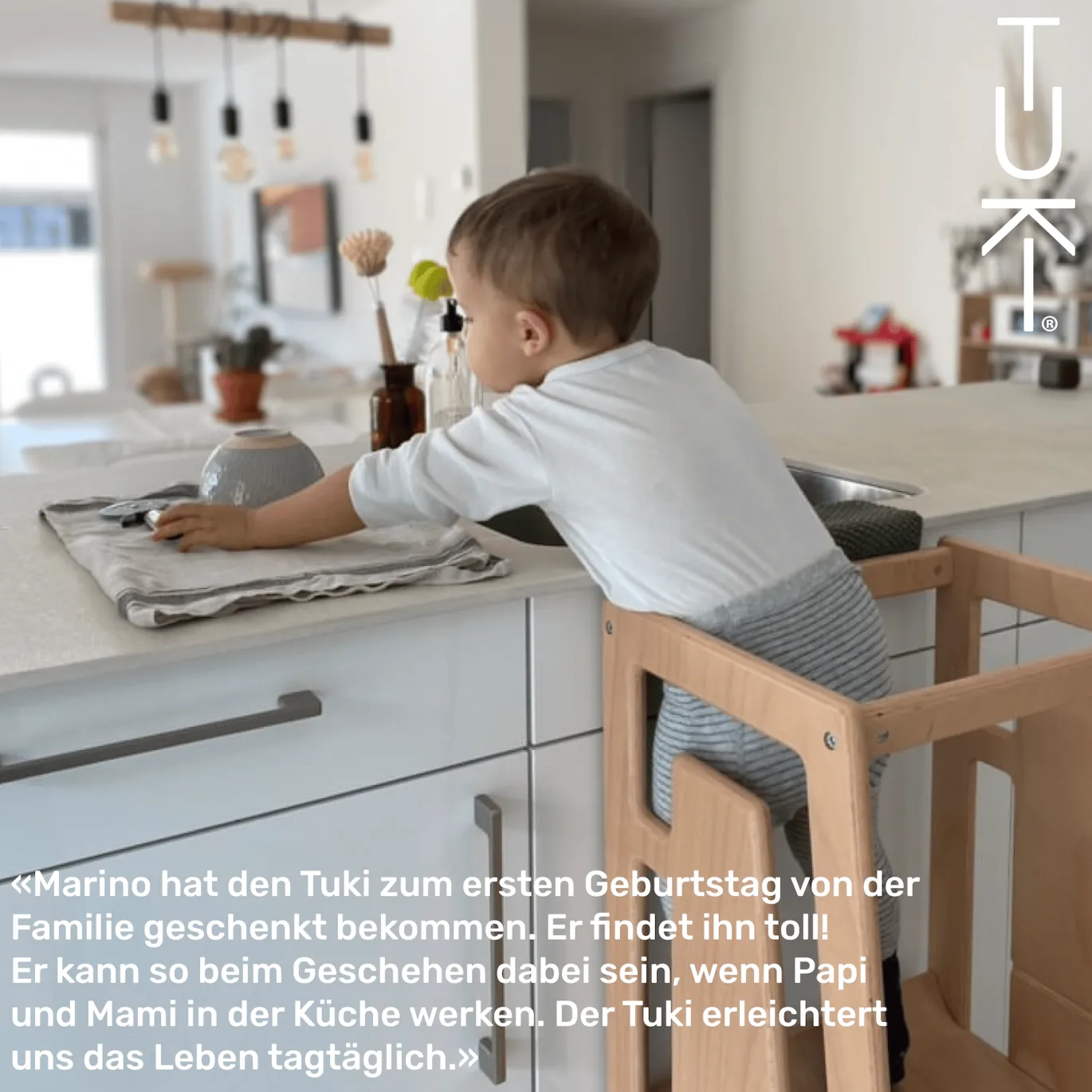 Lernturm Tuki® Greywash