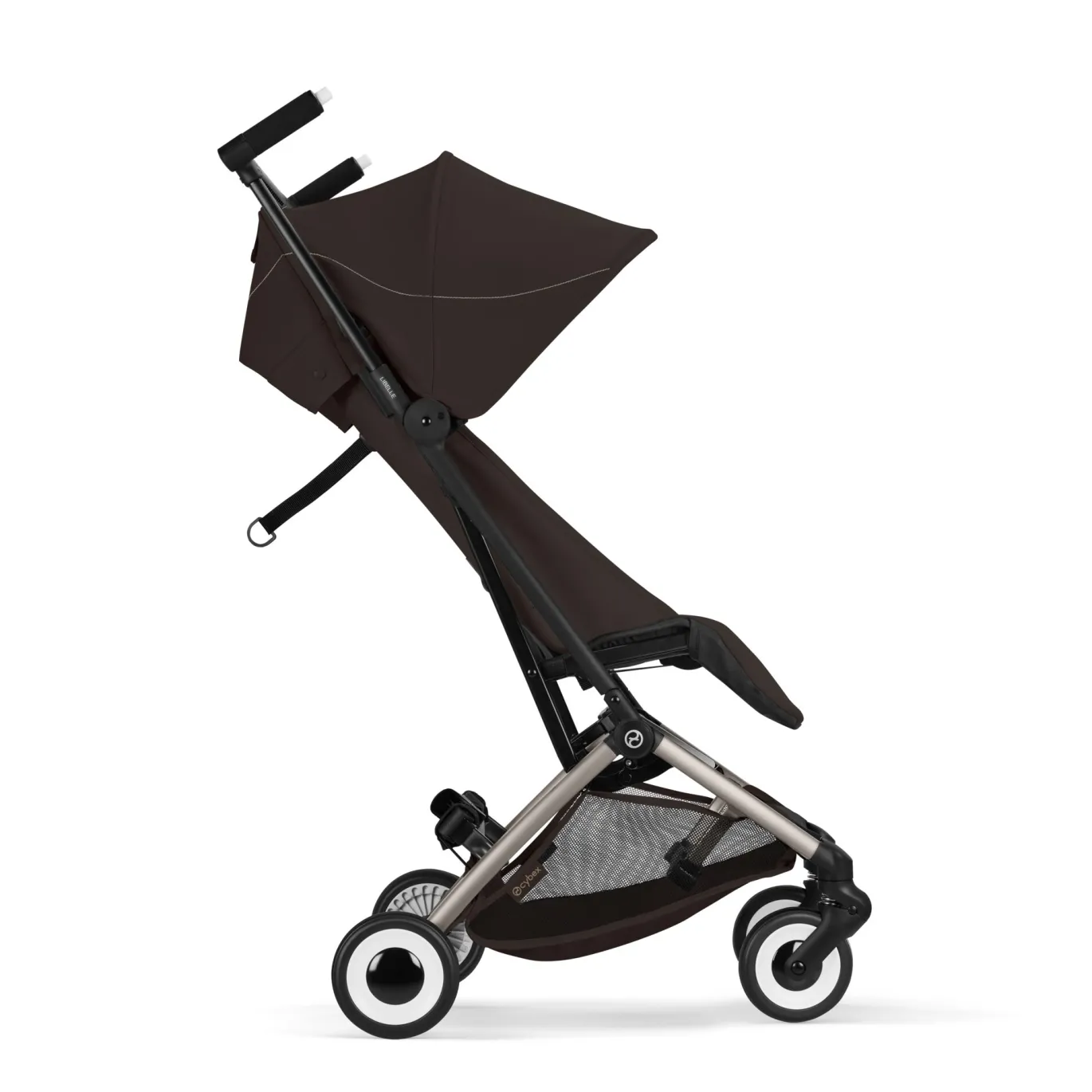Libelle Chocolate Brown mit Rahmen in Taupe 26