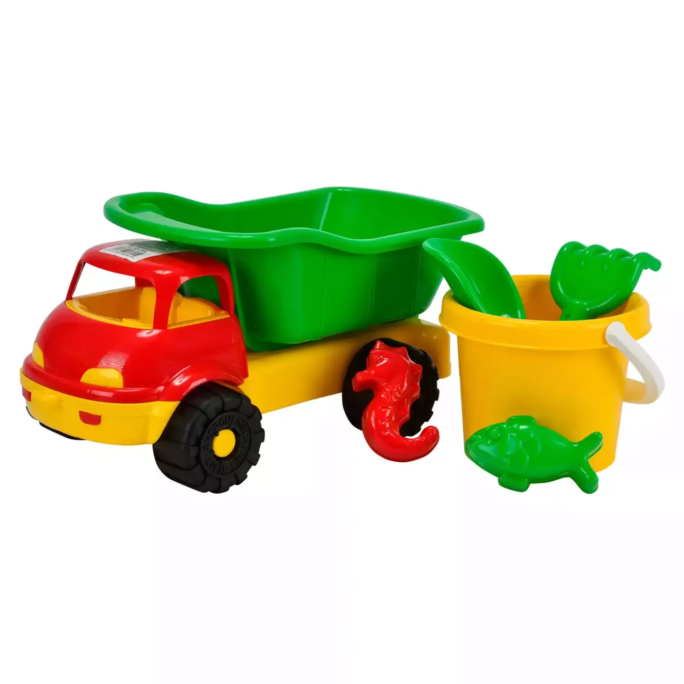 LKW-Kipper gefüllt