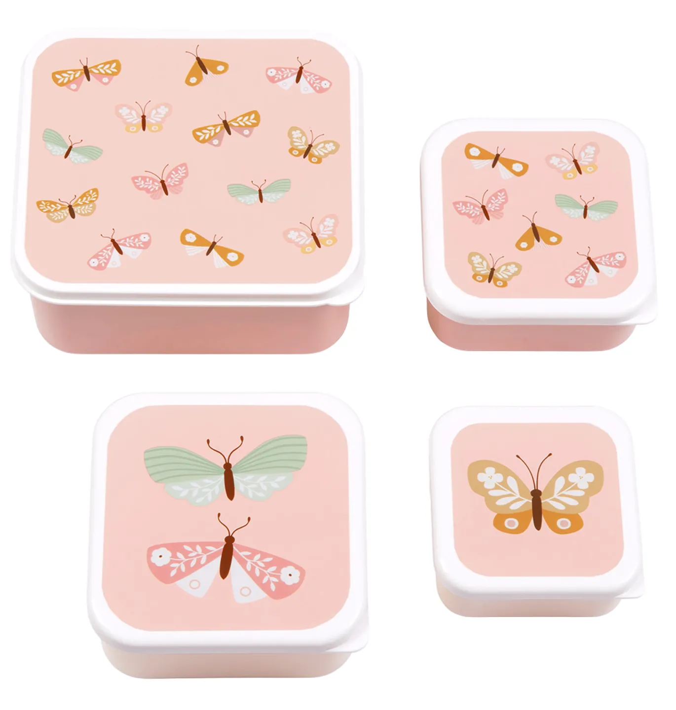 Luchbox 4er-Set Schmetterlinge