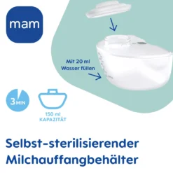 MAM Move Hands-free Milchpumpe