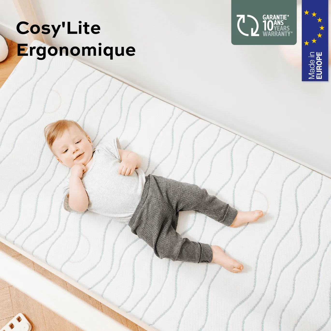 Matratze Cosy'Lite Ergonomisch 70 x 140 cm