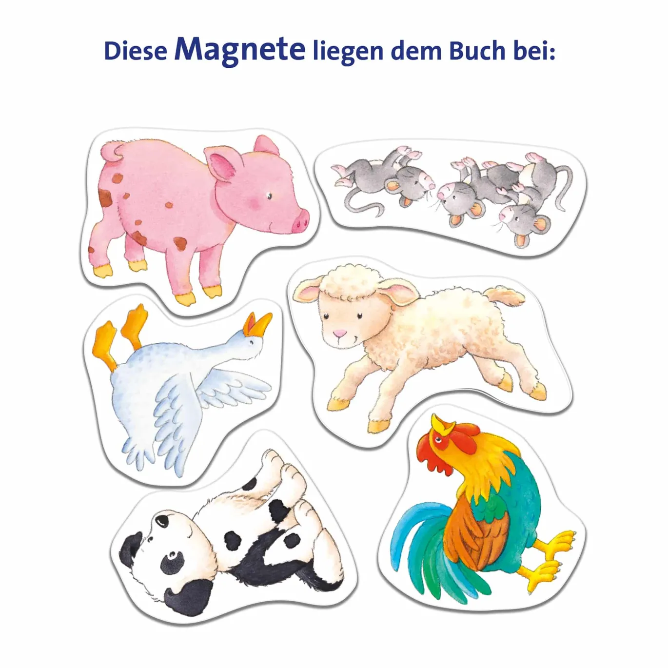 Mein erstes Magnetbuch – Was gehört wohin? Bauernhoftiere