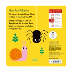Mein Filz-Fühlbuch: Kuckuck, kleine Biene!