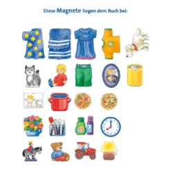 Mein großes Magnetbuch - Was gehört wohin?