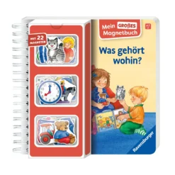 Mein großes Magnetbuch - Was gehört wohin?
