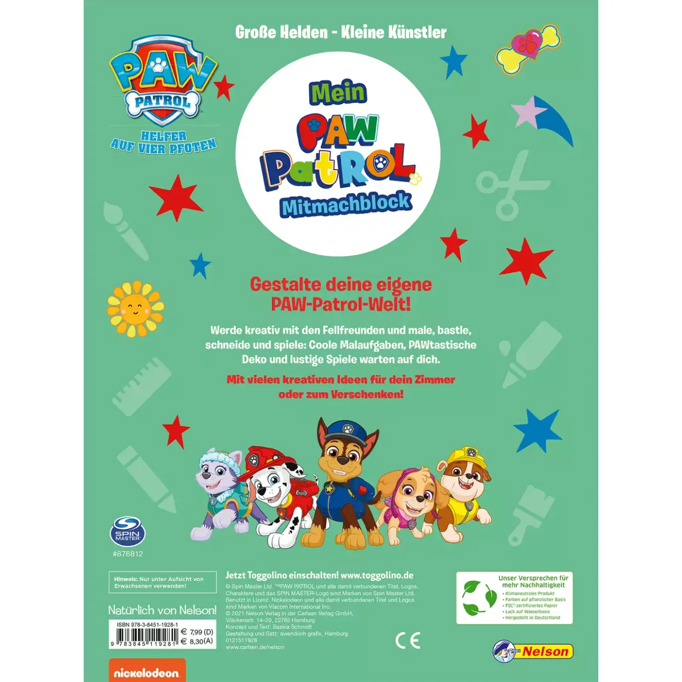 Mein PAW Patrol Mitmachbuch