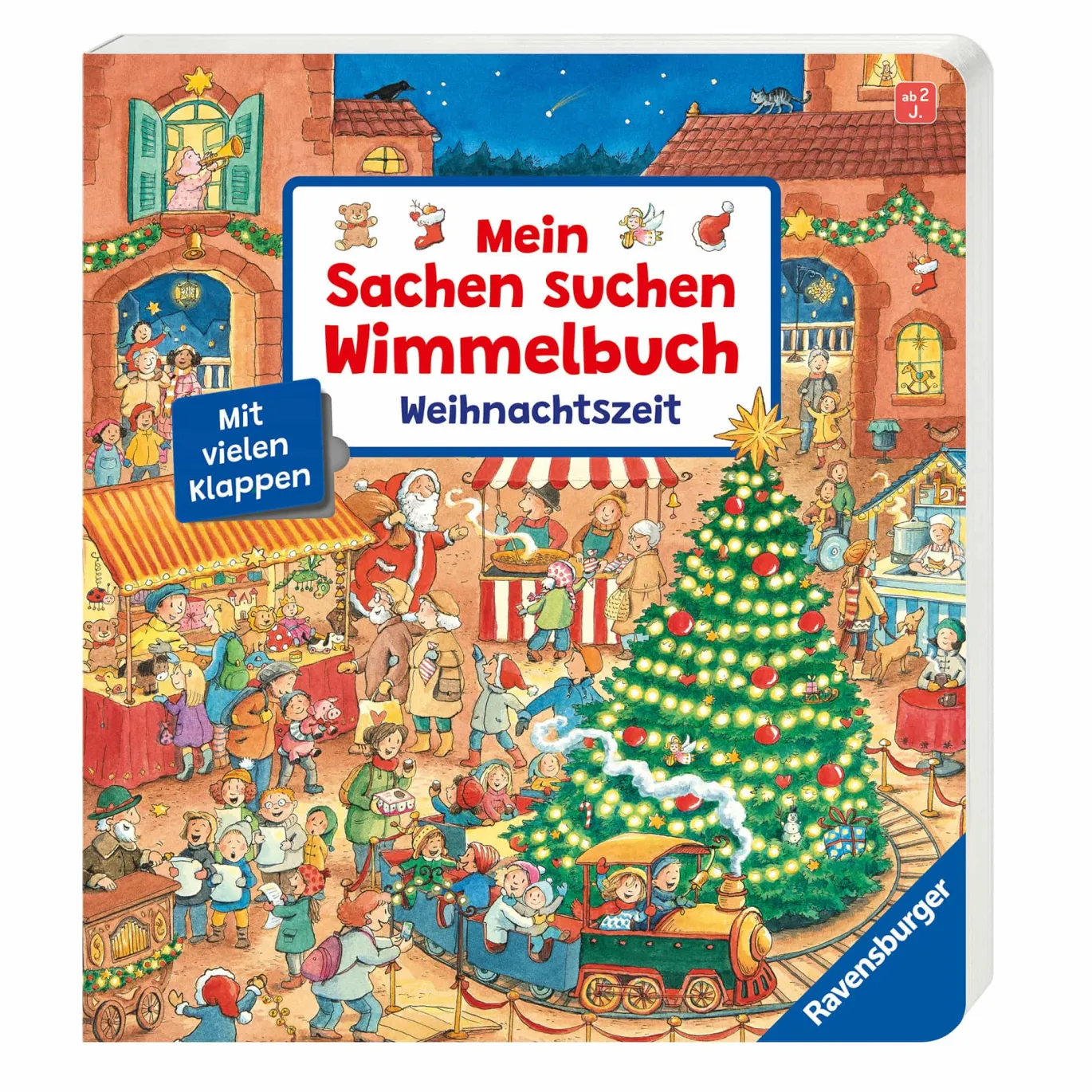Mein Sachen suchen Wimmelbuch: Weihnachtszeit