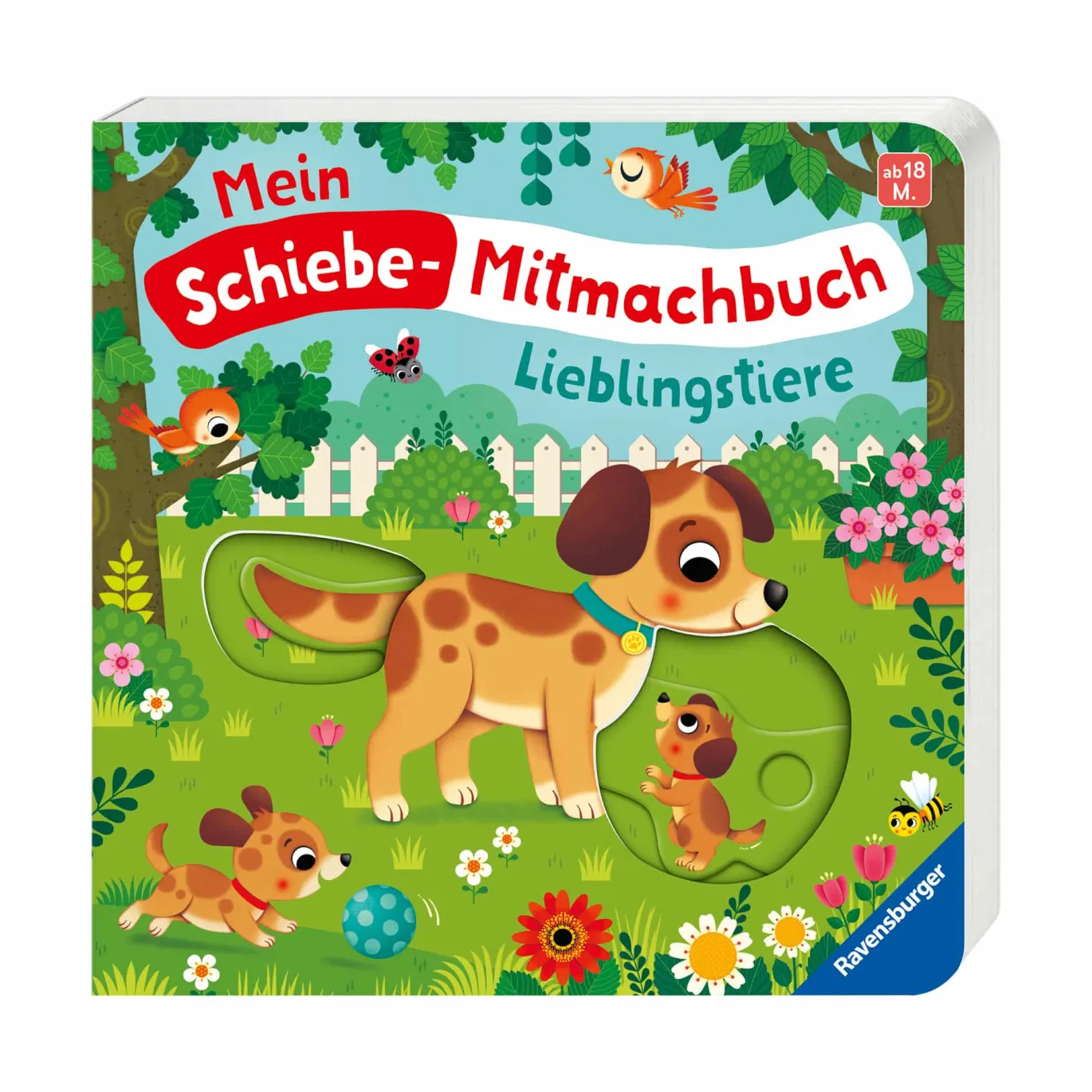 Mein Schiebe-Mitmachbuch: Lieblingstiere